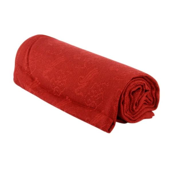 Disposable custom-printed aviation blanket