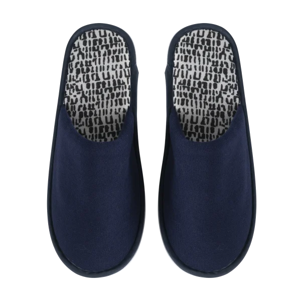 Thickened cotton and linen aviation slippers